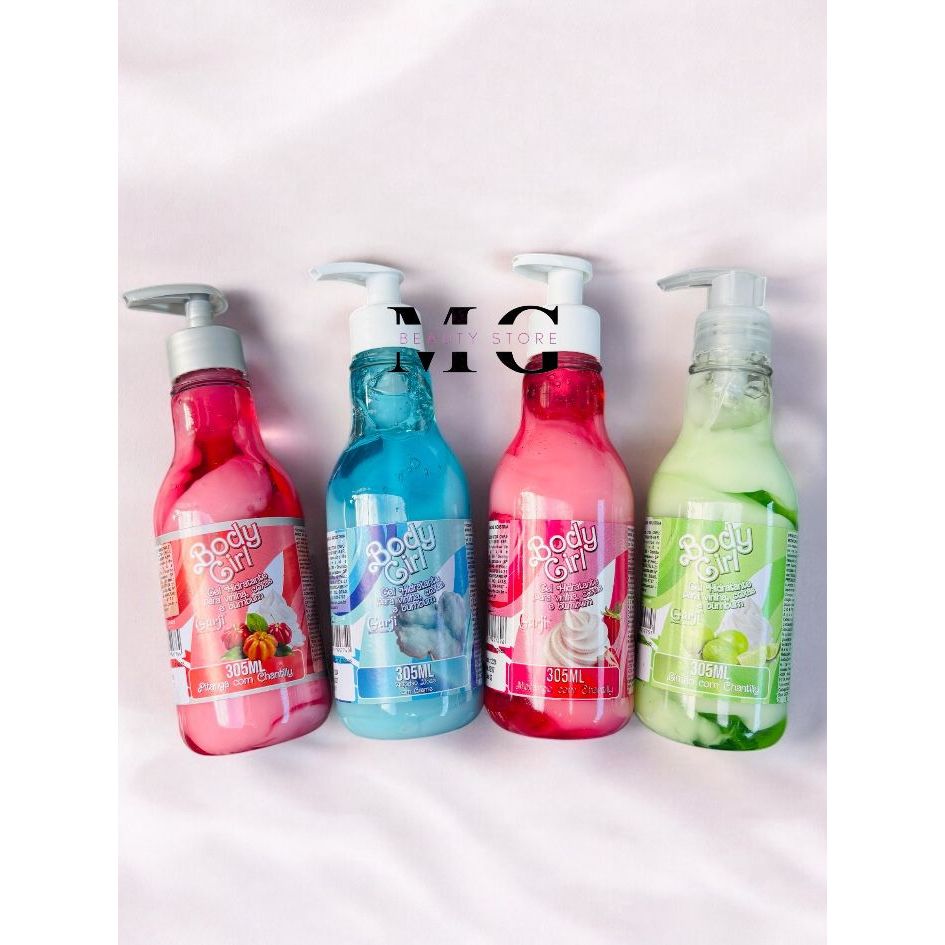 Body Girl Gel Hidratante Corporal Beijavel Sabor Morango com Chantilly para Virilha Bumbum e Corpo Hidrantante Corporal — R$ 39,99 em Shopee
