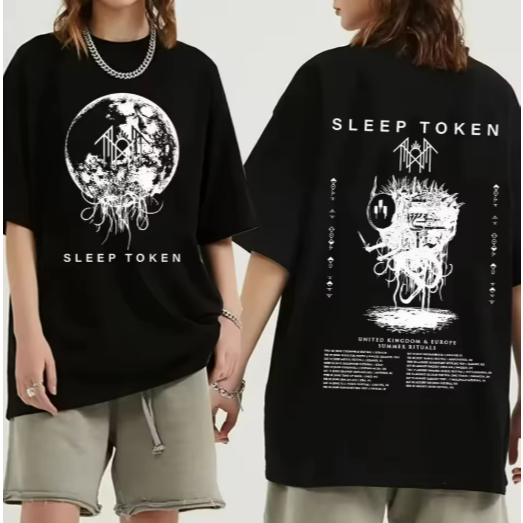 Camiseta Camisa Blusa Algodão Unissex World Tour 2025 Sleep Token
