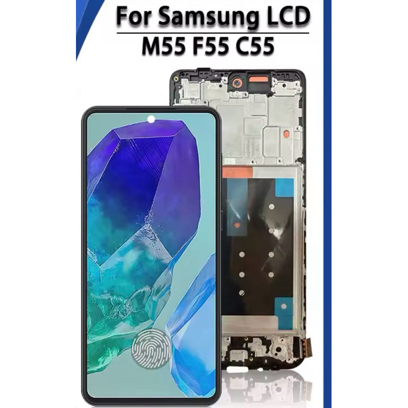 Tela Touch Display Para Galaxy M55 5g M556 Amoled Com Aro Testado Pronto Entrega
