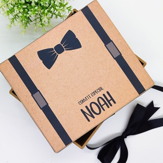 Convite pajem - convite caixa em Oferta na Shopee