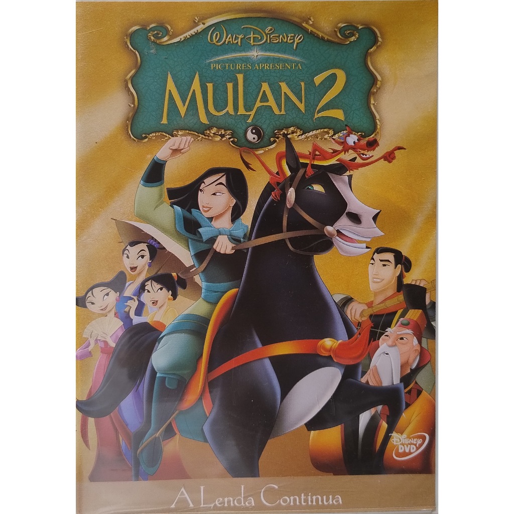 Dvd Mulan 2 Walt Disney Otimo Estado