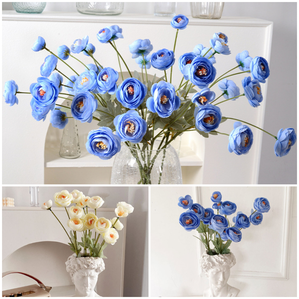 Buque de Noiva Artificial Azul: Onde Comprar | BuscaProdutos