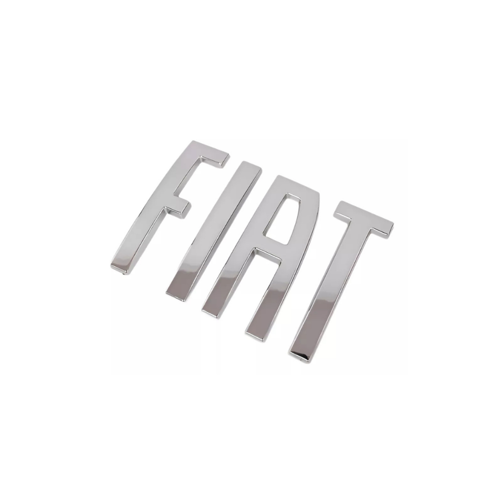 EMBLEMA ( SIGLA ) DA GRADE " FIAT " ARGO 17/... CRONOS 18/... FIORINO 22/... MOBI 17/... ORIGINAL