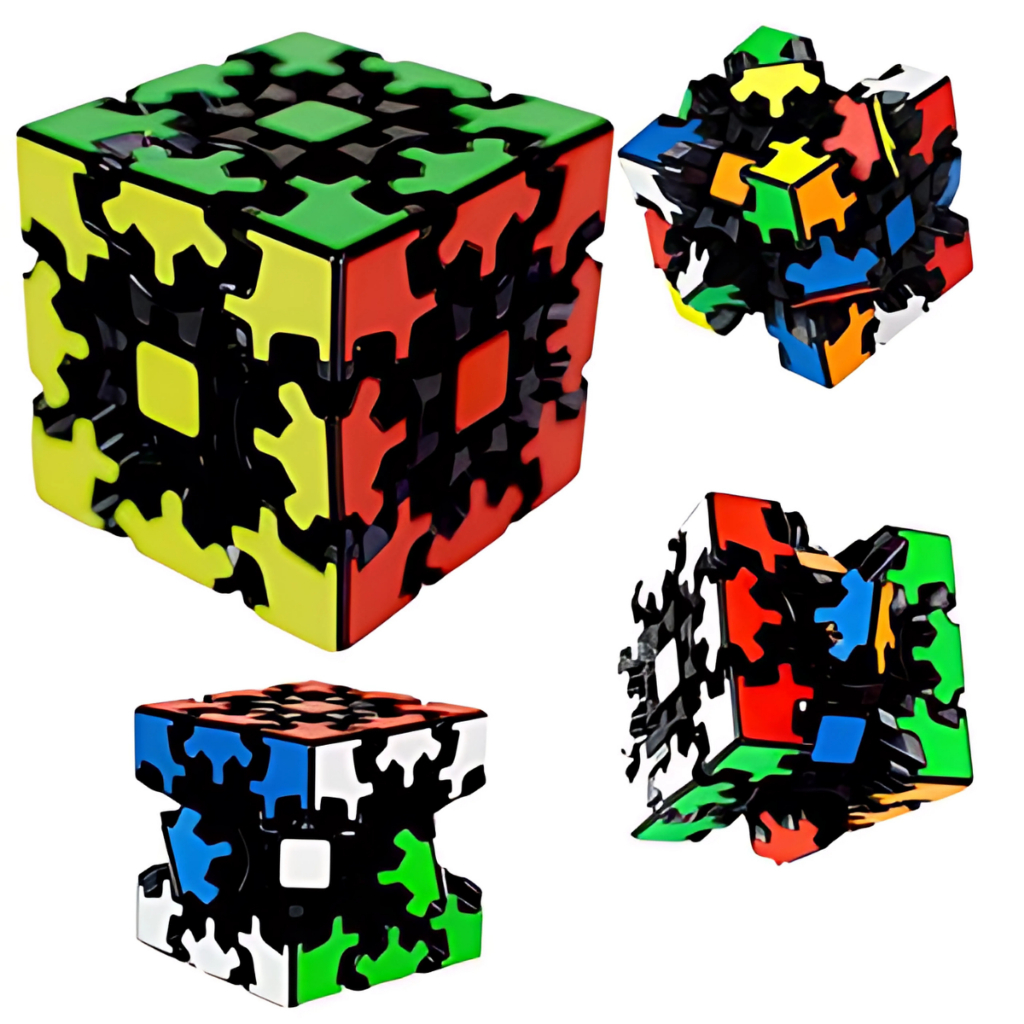 Mágico 3x3x3 Gear Cube Speed Raro Original PCuboromoção