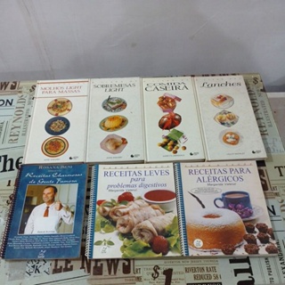 Livros Culinária Cozinha Receitas Gastronomia em Oferta na Shopee