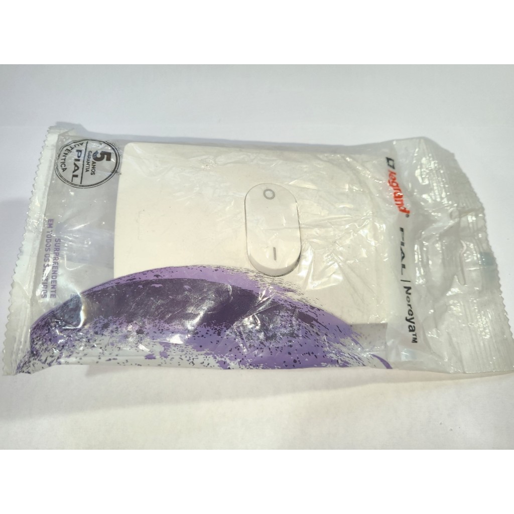 Interruptor Simples Completo Pial Nereya 4x2 Branco 663105