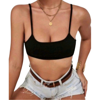 Kit 2 Top Cropped Costa Nua Sem bojo Fitness Academia Moda Gringa em Oferta na Shopee