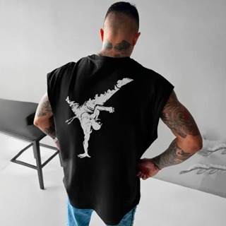 Camiseta Regata Machão Oversized Capoeira Arte Marcial Brasil Moda Luta em Oferta na Shopee