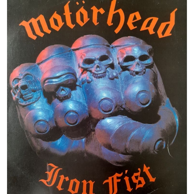 Motorhead-Iron Fist-vinil 1a prensagem-lp