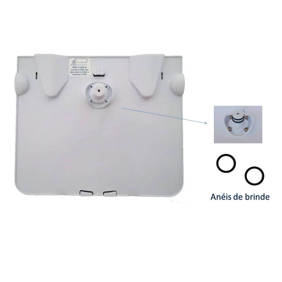Suporte Tampa Encaixe do Filtro Refil P355 do Purificador Latina PA355