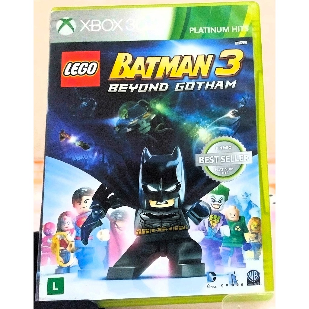Jogo LEGO Batman 3: Beyond Gotham em Português PT-BR Xbox 360 Mídia Física