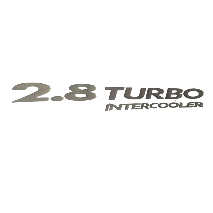 Emblema Tampa Tras. 2.8 Turbointercooler S10/blazer 93397881