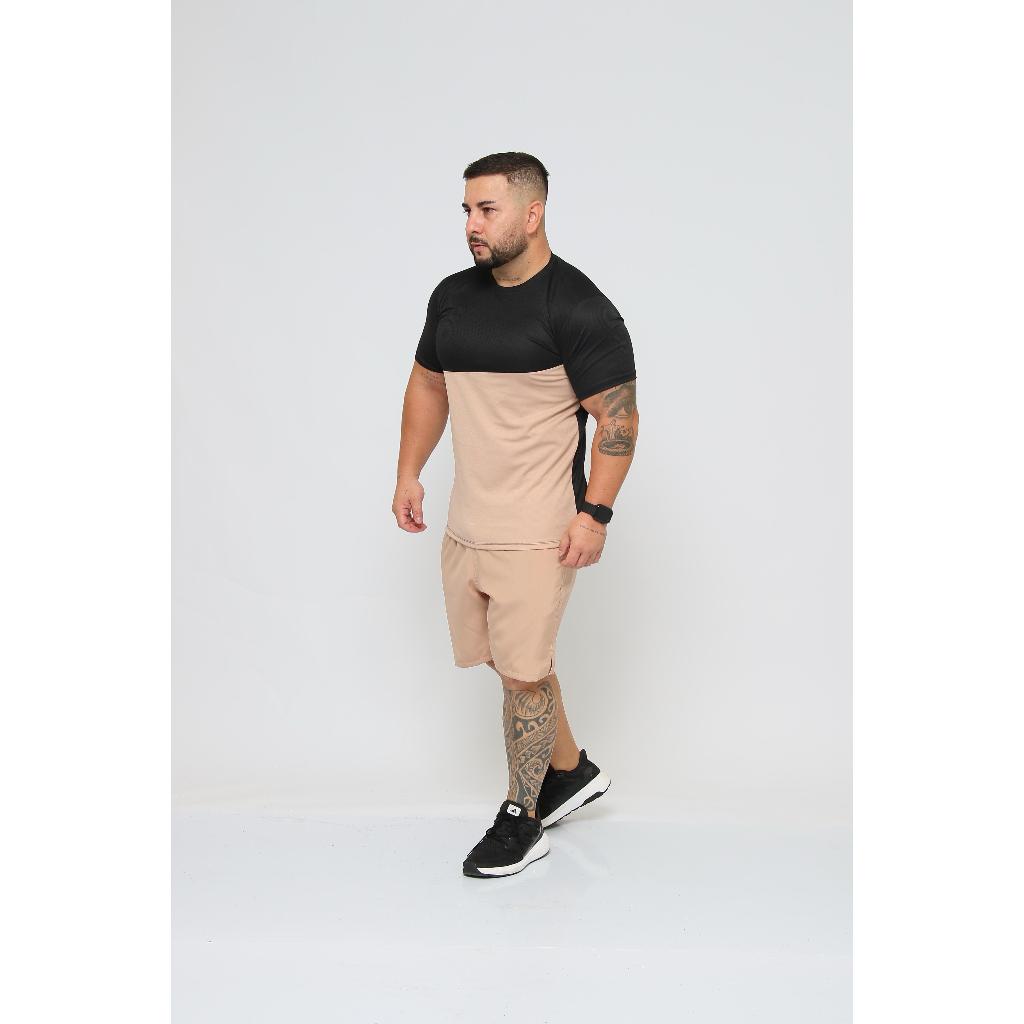 Bermuda Masculina Casual Confortável | Short Masculino com Cós Elástico e Bolsos Laterais | Tecido Leve e Resistente