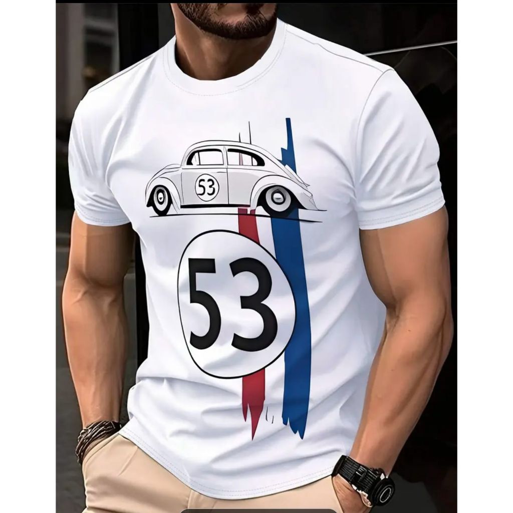 CAMISA MASCULINA CASUAL DO P AO G1100% ALGODÃO ESTAMPA VINTAGE CLUBE DO FUSCA CAMISETA ORIGINAL-ENVIO 24HRS