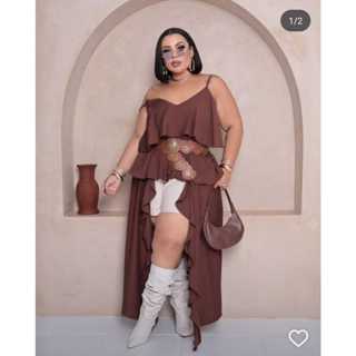 BATA TUNICA BOHO CHIC PLUZ SIZE em Oferta na Shopee