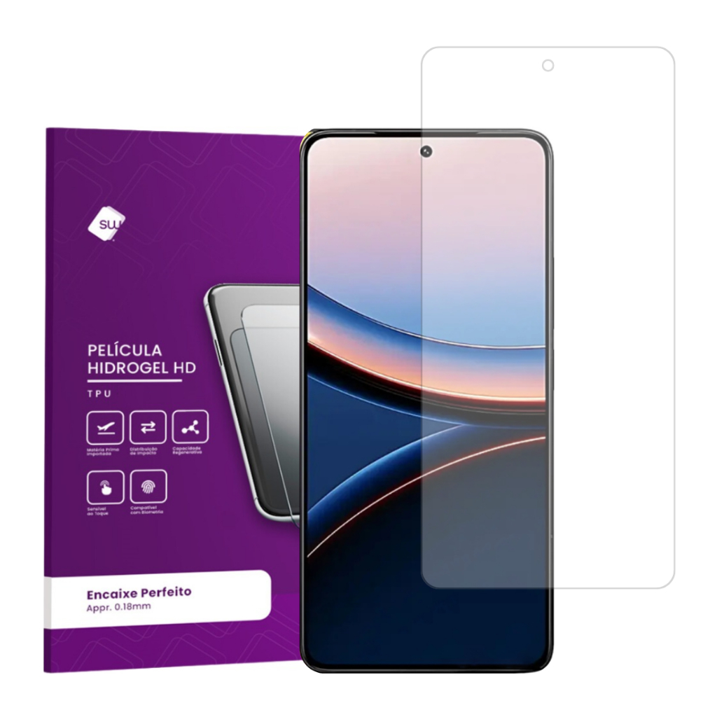 Película Hydrogel Hd Para Xiaomi Poco F7 / Poco F7 Pro / Poco F7 Ultra em Oferta na Shopee