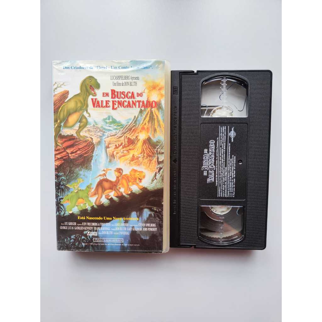 Fita VHS Em Busca do Vale Encantado