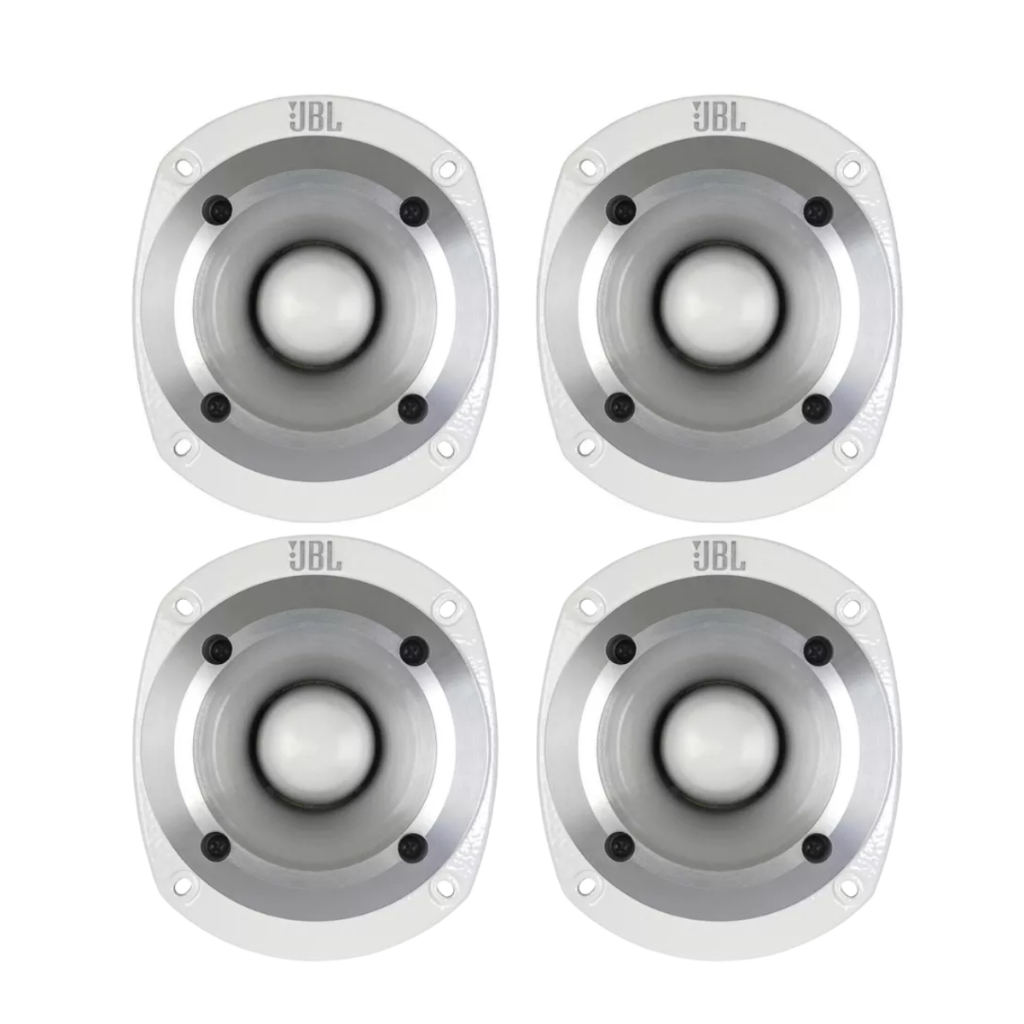 Kit 4 Tweeter JBL Selenium St400 Trio Branco 150w Rms 8 Ohms