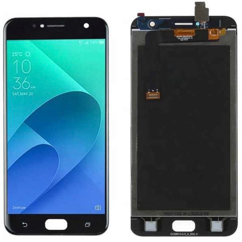 Tela Display Touch Compatível Para Asus Zenfone 4 Selfie ZB553KL X00LD X00LDA Preto / Branco Pronto Entrega