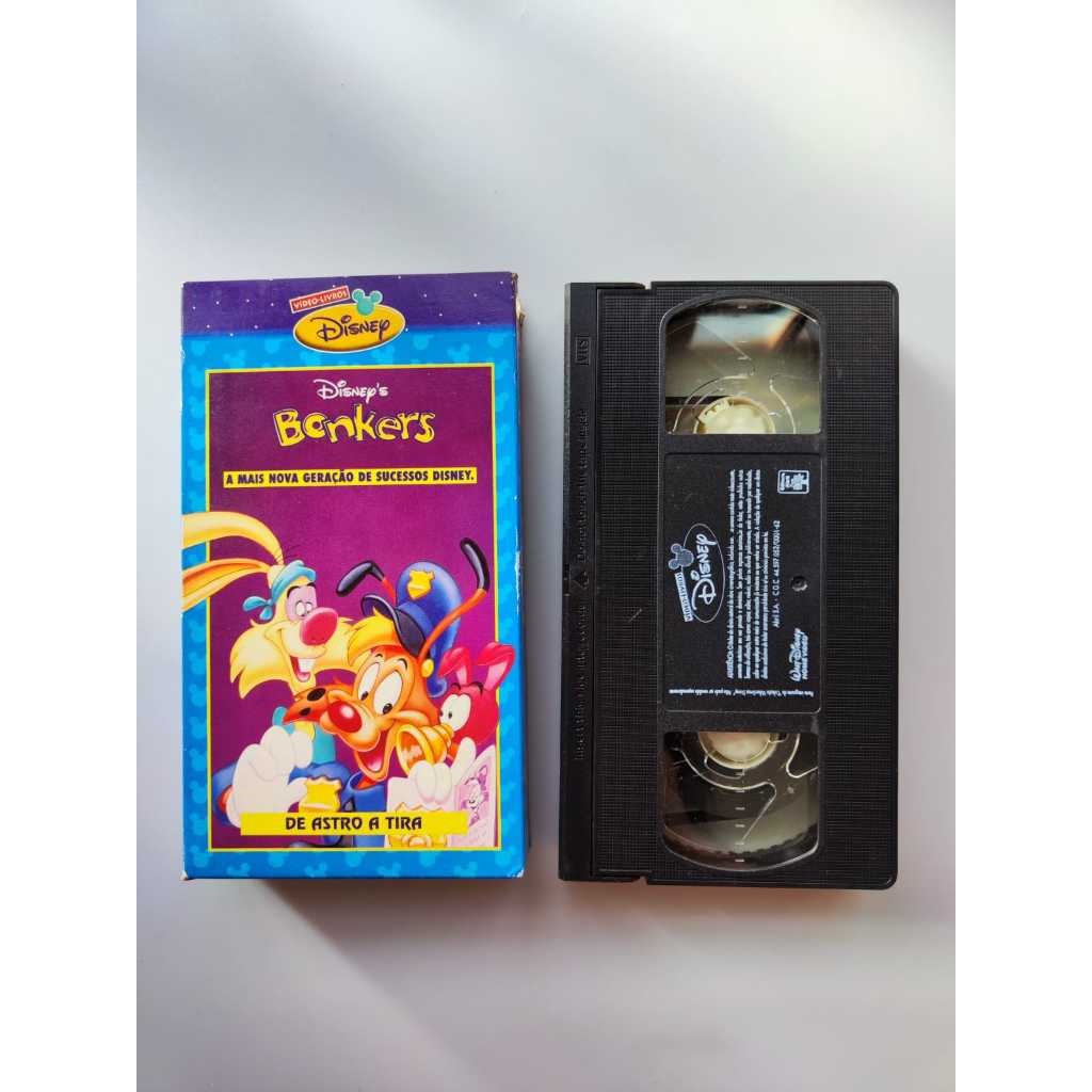 Fitas Vhs Disney - Bonkers - Disney RARIDADES