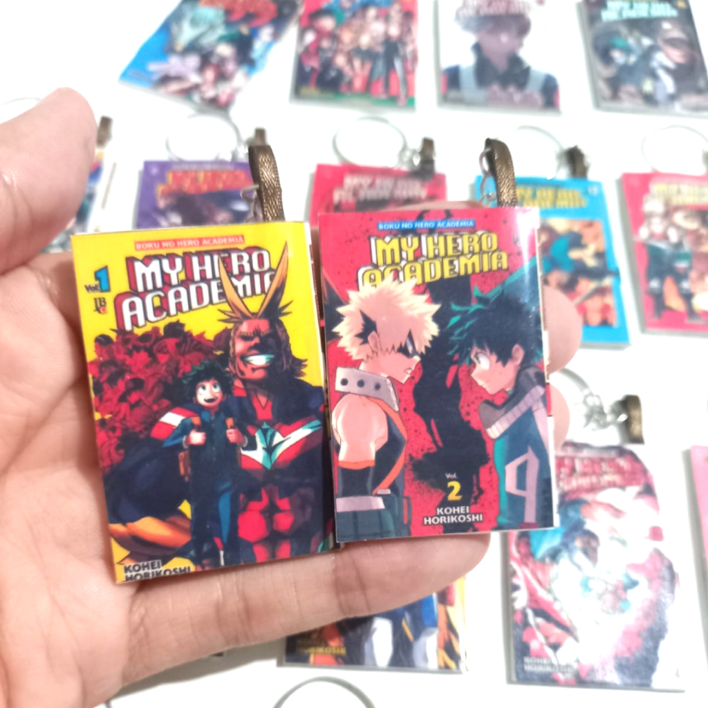 My Hero Academia - Chaveiros personalizados