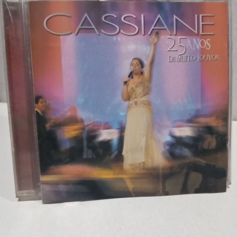 CD CASSIANE -25 ANOS DE MUINTO LOUVOR TIRAGEM AD-5000
