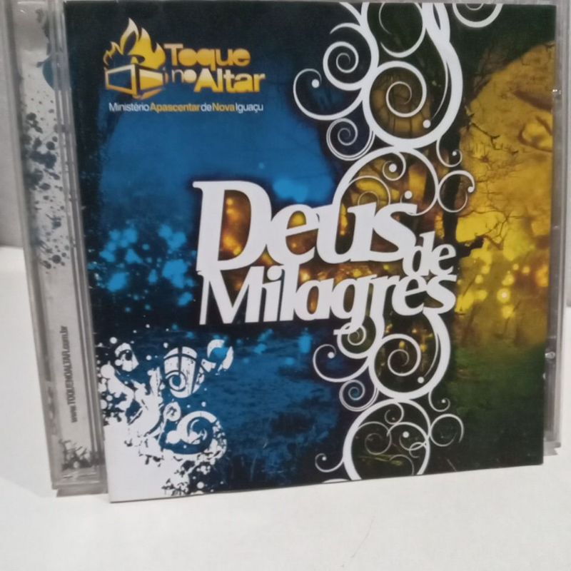 CD MILIONÁRIO APASENTAR DE NOVA IGUAÇU -TOQUE NO ALTAR DEUS DE MILAGRES TIRAGEM AA-50000