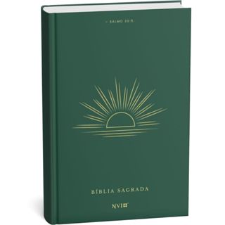 Bíblia Sagrada Jardim Fechado | Capa Dura NVI | Palavras de Jesus em Vermelho em Oferta na Shopee