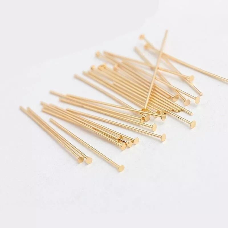 Formato T-Alfinete Contra Pino Metal - prata/dourado/preto 18/22/26/28/32/35/50mm - 1000pcs