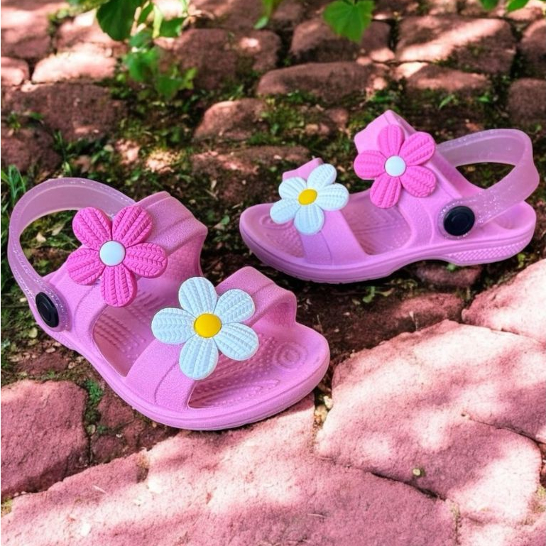 Papete Infantil Menina Babuche Feminino Sandália Leve Confortável Escolar em Oferta na Shopee