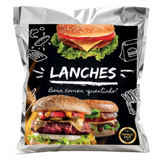 Embalagens Termicas Para Delivery de Lanches 500 Unidades em Oferta na Shopee