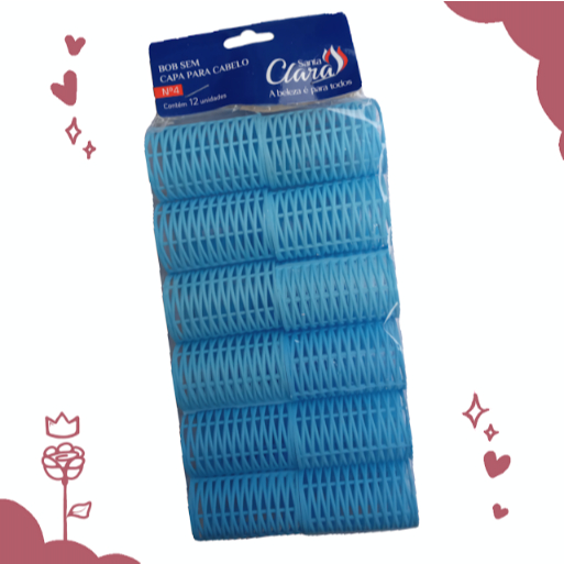Formador de cachos bob sem capa p/ cabelo N°4 - Santa Clara