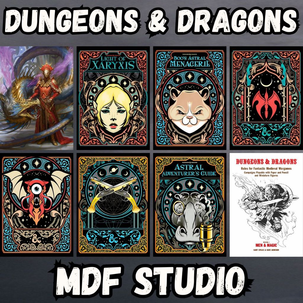 Placas Quadros Decorativos -  Dungeons & Dragons: Aventuras Épicas em Cada Detalhe! ANÚNCIO 5