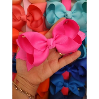 Laço Boutique grande oferta infantil laço para cabelo meninas laço rosa e outras cores em Oferta na Shopee