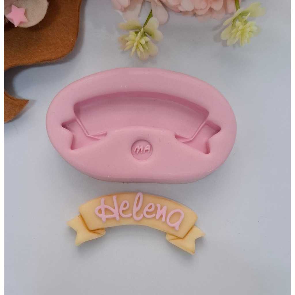 MA359 - Molde de Silicone Faixa M em Oferta na Shopee