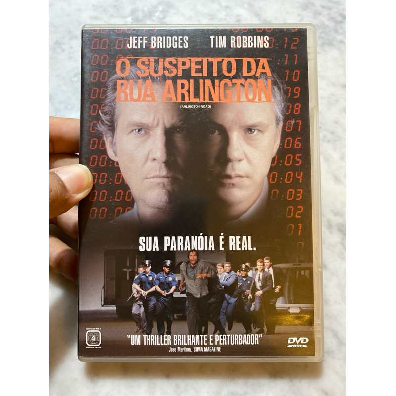 O suspeito da rua Arlington DVD original