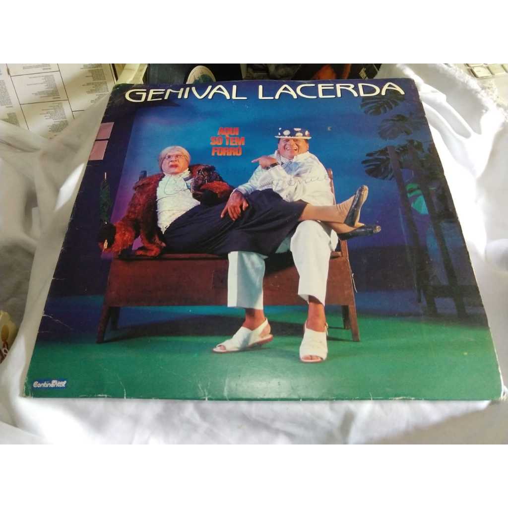 Lp Genival Lacerda Aqui Só Tem Forró 1991 Vg+
