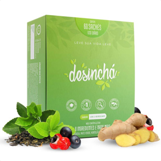 Desinchá Dia 60 Sachês 100% Original em Oferta na Shopee