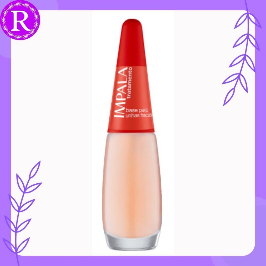 Impala Base Para Unhas Fracas Tratamento 7,5ml - unhas fracas, unhas quebradiças.