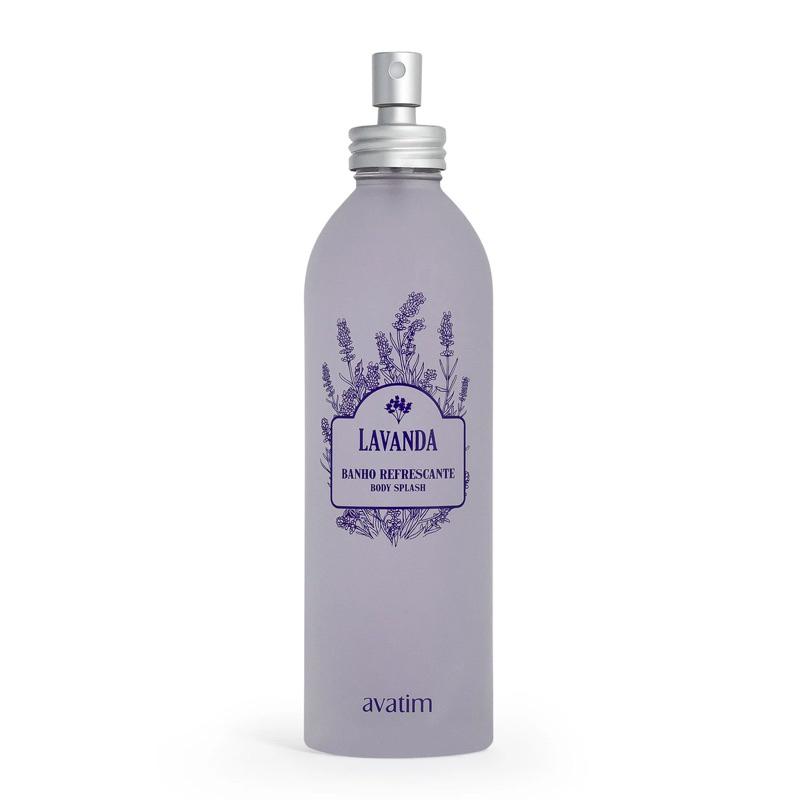 Banho Refrescante / Body Splash Avatim Lavanda 300ml Dia Dia