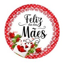 100 Etiquetas adesivas para o dia das mães para embalagens de presente em Oferta na Shopee