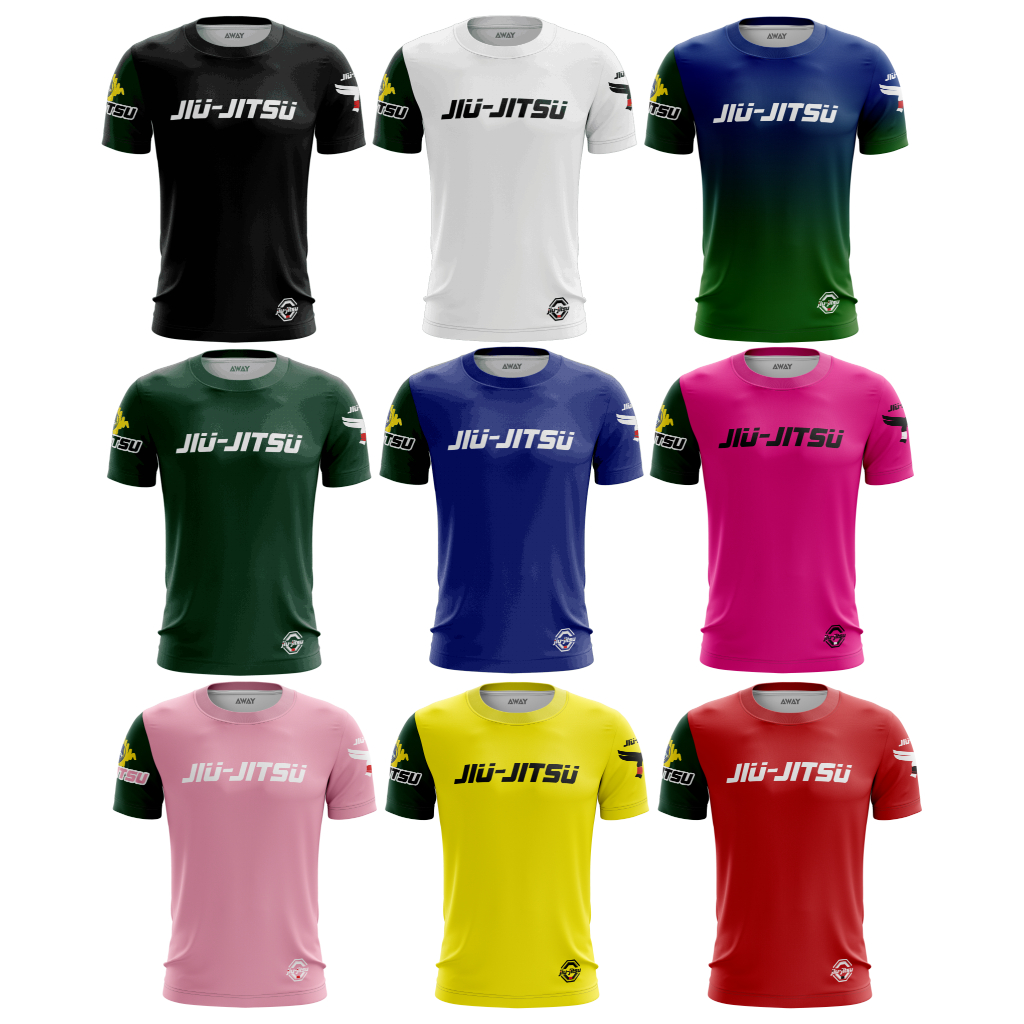 Camisa Camiseta Esportiva Jiu Jitsu / Treino / Academia / Luta Blusa com Dryfit Proteção Uv 50+ em Oferta na Shopee