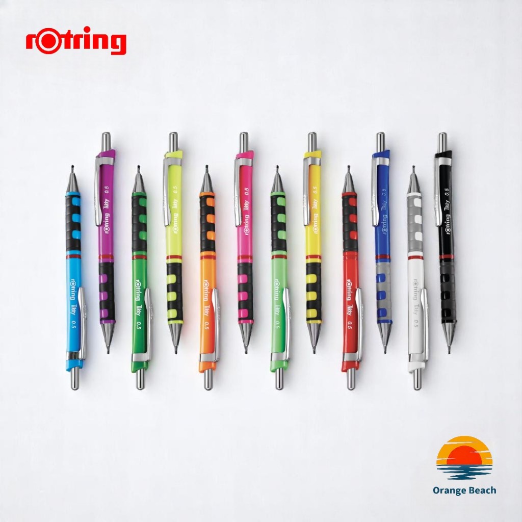 rOtring Tikky 0.5mm/Design Alemão Premium/Lapiseira Profissional/12g Ultraleve