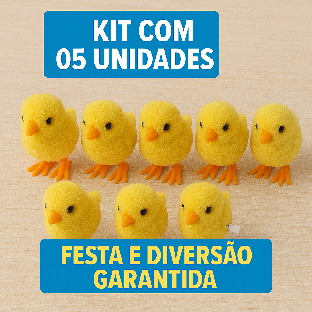 KIT 05 PINTINHOS AMARELINHOS DE CORDA BRINQUEDO INFANTIL FESTA ATACADO ENVIO RÁPIDO em Oferta na Shopee