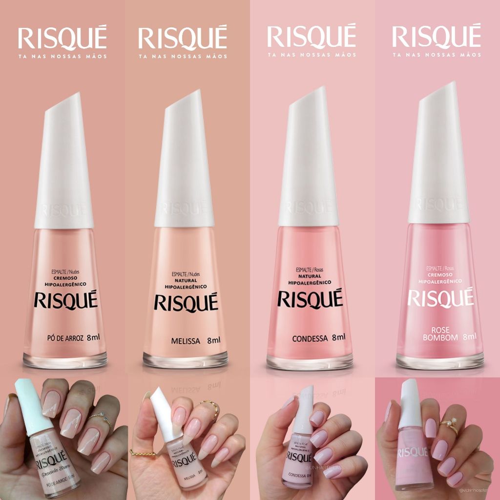 Risque Esmalte Claro: Onde Comprar | BuscaProdutos