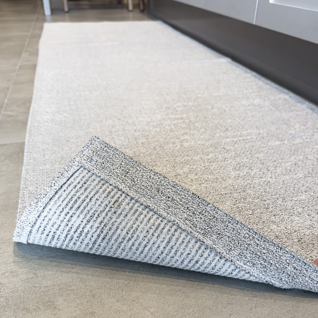Passadeira Jeni 65x200cm Antiderrapante Corredor Quarto Cozinha Sofisticada e Segura