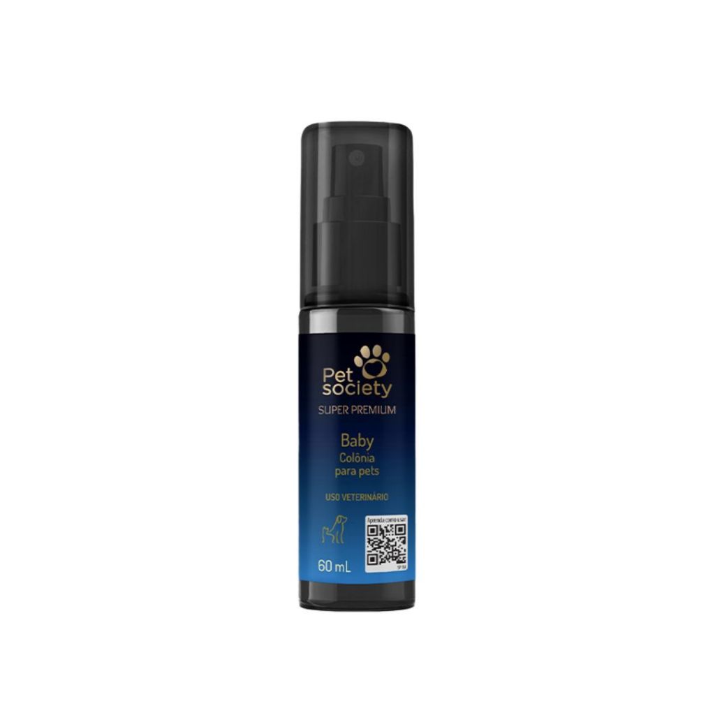 Colônia Pet Cachorro e Gato Baby Super Premium 60mL