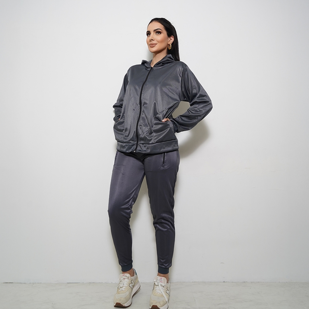 Conjunto Feminino Corta Vento Kit DryFit Moletom Camisa Feminina Calça Blusa De Frio Canguru