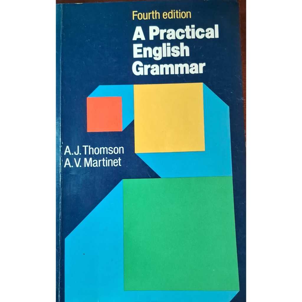 Livro A Practical English Grammar; A. J. Thomson; A. V. Martinet