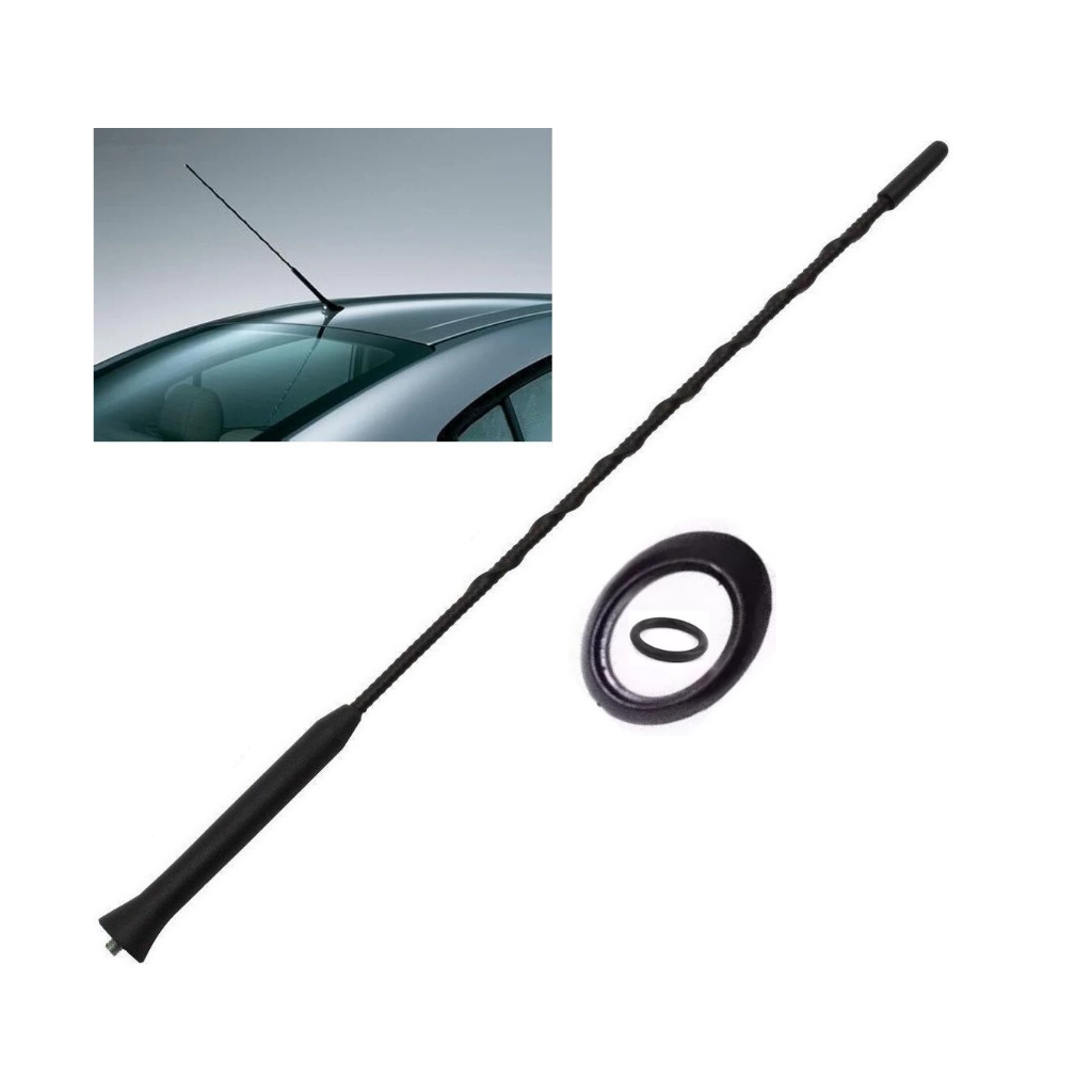 Haste Antena Corolla/Fielder + Borracha Vedação da Base Antena Teto